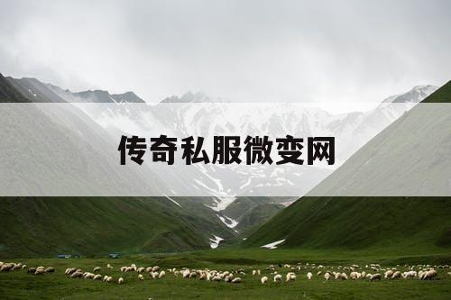 传奇私服微变网