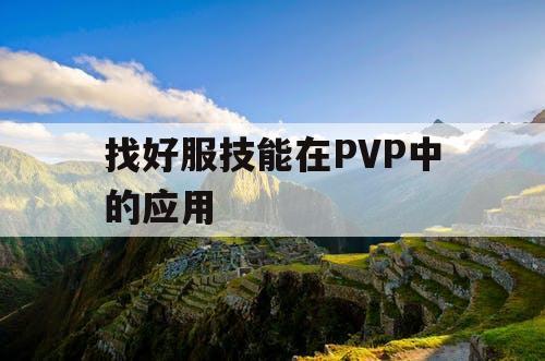 找好服技能在PVP中的应用